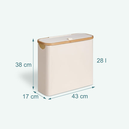 Toilet Paper Holder, Fabric, Holds 12 Rolls
