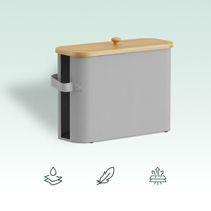 Toilettenpapieraufbewahrung, Stoffhalter, 12 Rollen