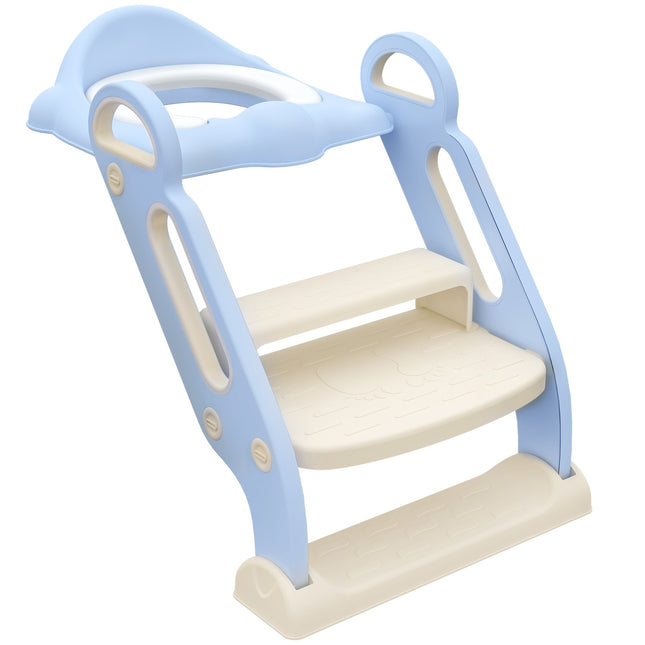 Toilettentrainer für Kinder mit Treppe & Griff, 2-6 Jahre