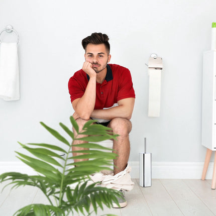 Porte-brosse de toilette mural