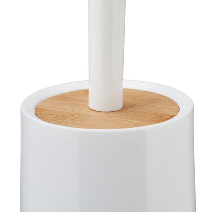 Toilet brush with container