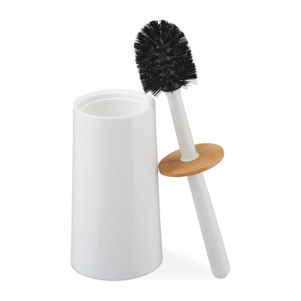 Toilet brush with container