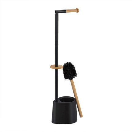 Chaise de toilette en bambou et acier inoxydable