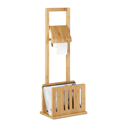 Porte-papier toilette et porte-journaux