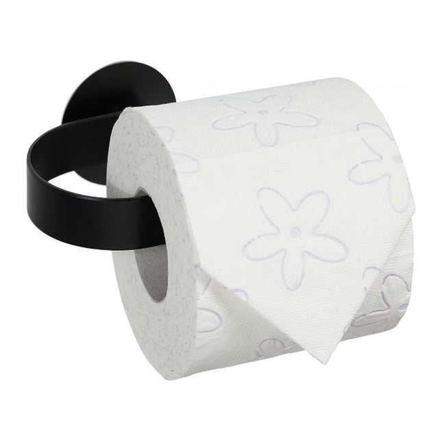 Toilettenpapierhalter schwarz