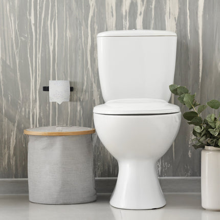 Toilet paper holder black