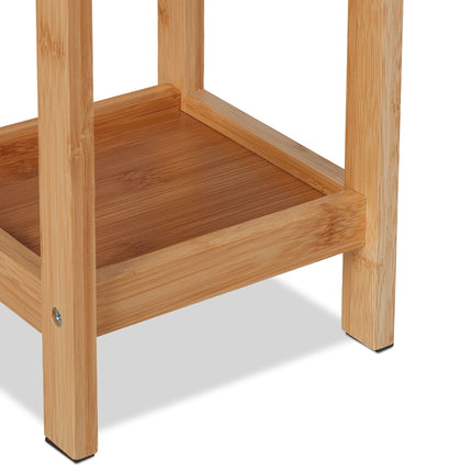 Toilet paper holder in bamboo Standing