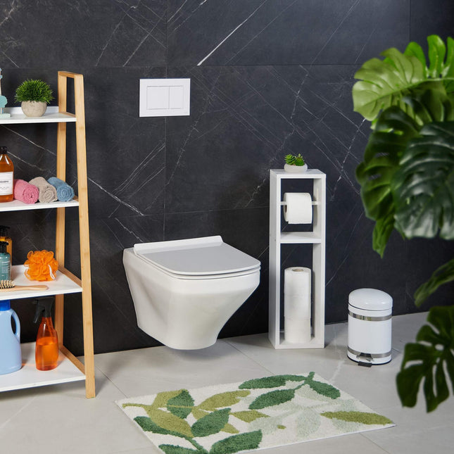 Toilettenpapierhalter weiß