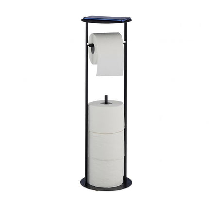 Porte-papier toilette avec étagère
