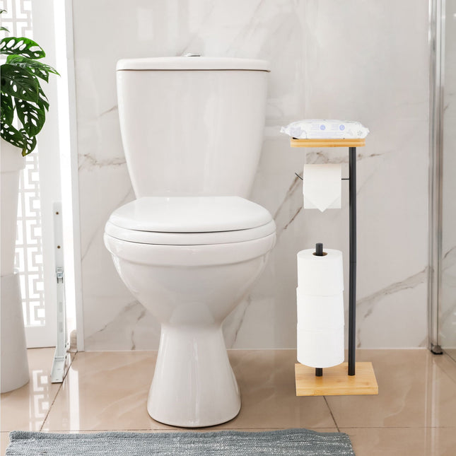 Toilettenpapierhalter mit Platz
