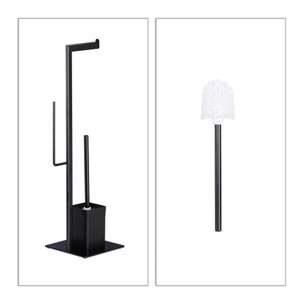 Toilet seat in black