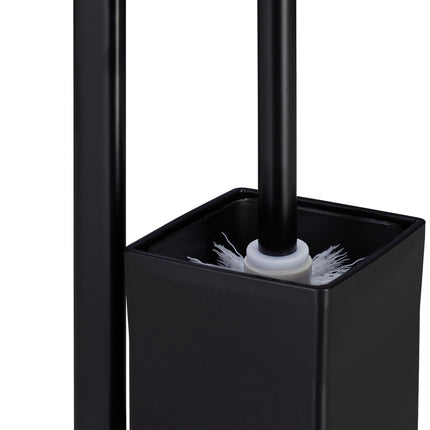 Toilet seat in black