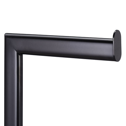 Toilet seat in black