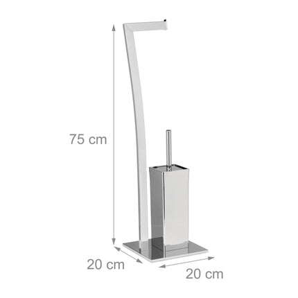 Ensemble WC WIMEDO en acier inoxydable
