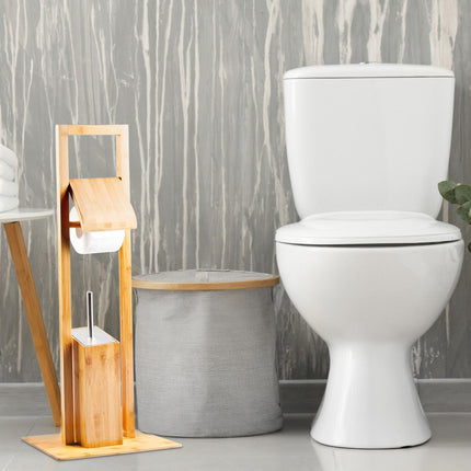 Toilettengarnitur aus Bambus