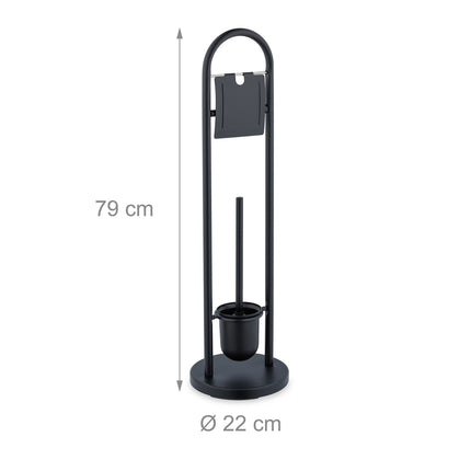Ensemble de toilette en acier inoxydable