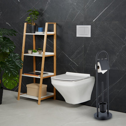 Ensemble de toilette en acier inoxydable