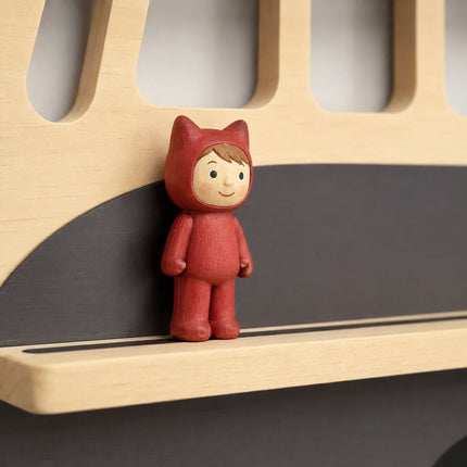 Tonie Shelf with Magnetic Strips, Holds 25 Figures