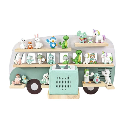 Toniebox Bus Regal – Für 25 Tonies, Magnetstreifen