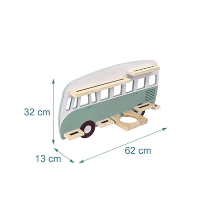 Toniebox Bus Regal – Für 25 Tonies, Magnetstreifen