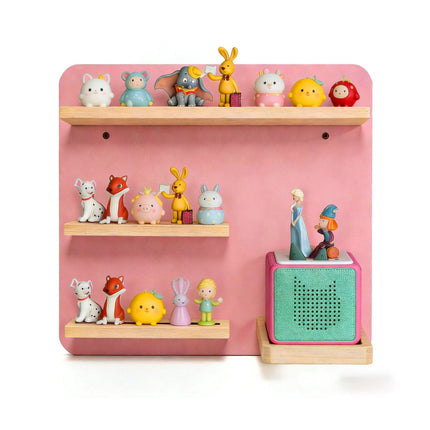 Toniebox Wall Shelf with Magnetic Strips, Holds 27 Figures