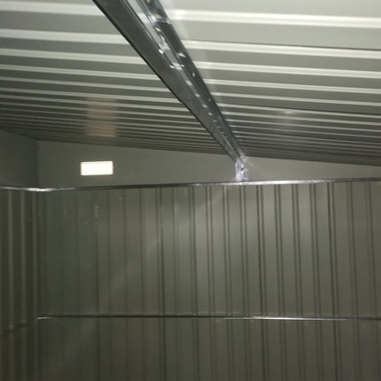 Steel garden shed with roof, sliding door, 8.9㎡