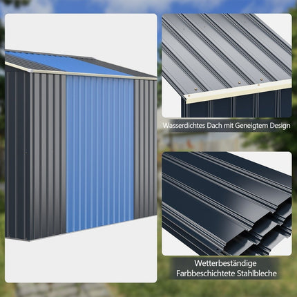 Gerätehaus-Anbau Gerätehaus-Anbau Metall (nur für das Gerätehaus mit der Art.-Nr. 13248905)