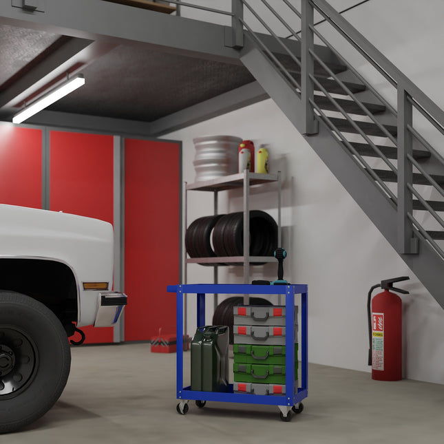 Werkzeugwagen mit 2 Ablagen