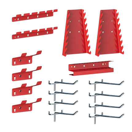 Tool wall 3-part with accessories