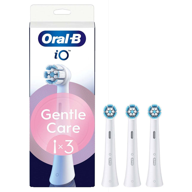 Zahnbürstenköpfe, Sanfte Pflege, Weiß, 3er-Pack