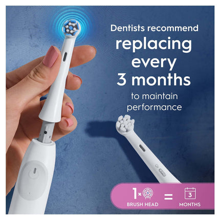 Toothbrush Heads, Gentle Care, White, Pack of 8