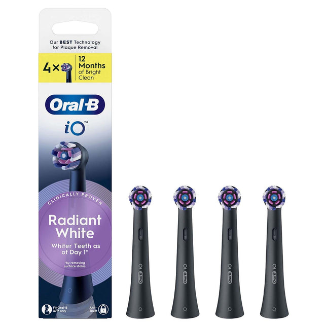 Zahnbürstenköpfe, Radiant White, 4er-Pack
