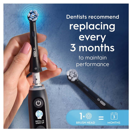 Toothbrush Heads, Ultimate Clean, Black, 2-Pack