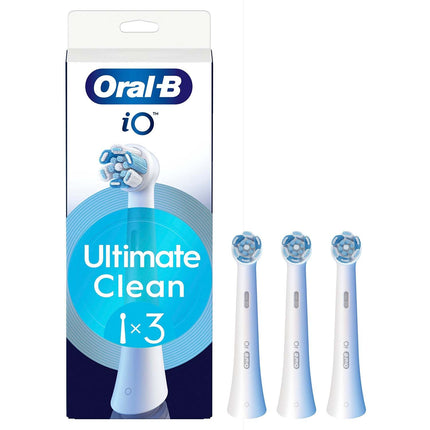 Toothbrush Heads, Ultimate Clean, White, 3-Pack