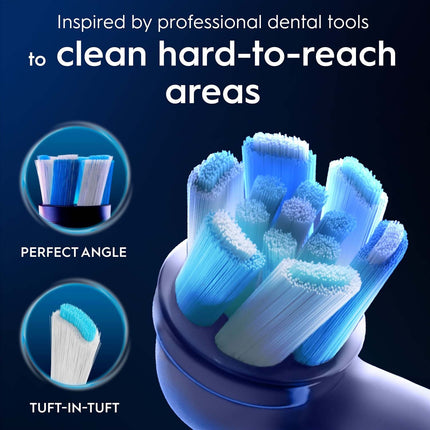 Toothbrush Heads, Ultimate Clean, White, 3-Pack