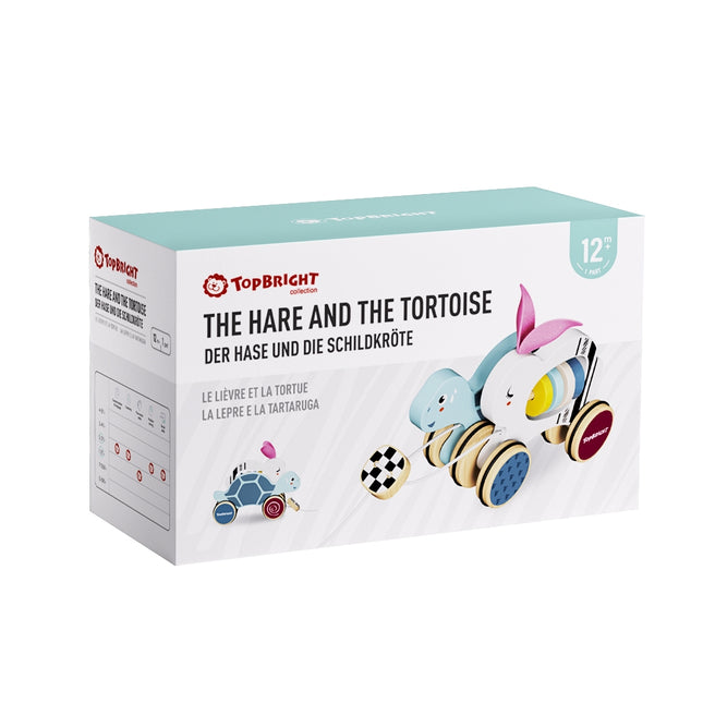 Topbright Aktivitätsspielzeug Der Hase und die Schildkröte