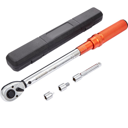 Torque Wrench 1/2-Inch Drive, 10-150 Ft-Lb, Click