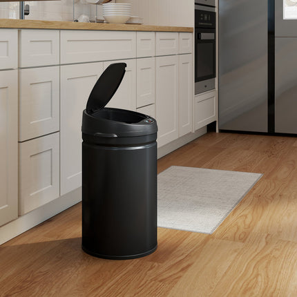 Berührungsloser 30L Edelstahl-Sensor-Mülleimer, Soft-Close