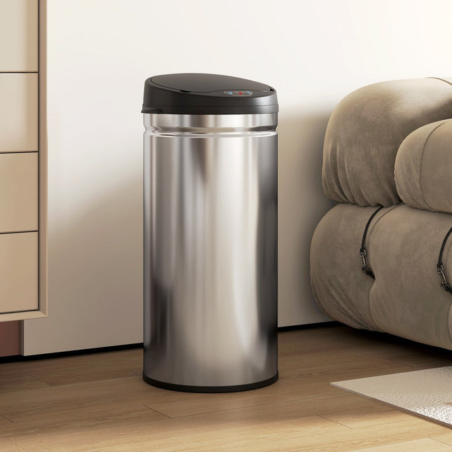 Berührungsloser 42L Edelstahl-Sensor-Mülleimer