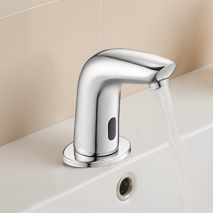 Touchless Bathroom Sink Faucet, Motion Sensor, Chrome