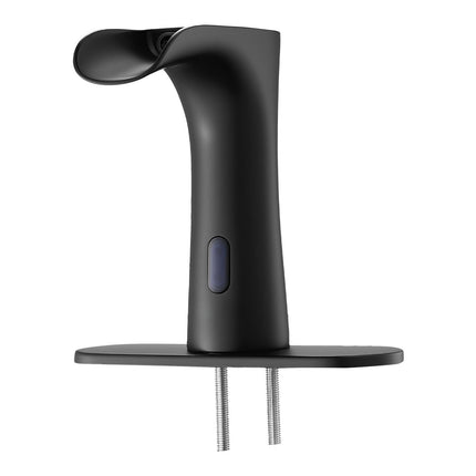 Touchless Bathroom Sink Faucet – Motion Sensor, Hot Cold, Matte Black