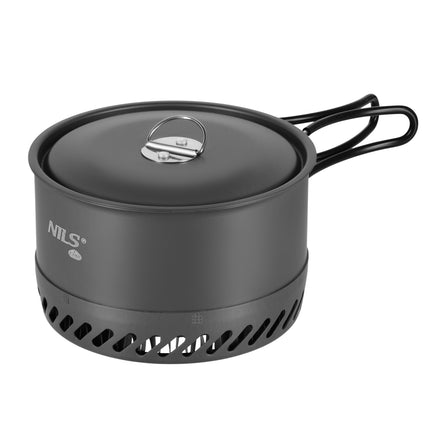 Turistický hrnec s pokličkou, hliníkový výměník tepla, 1000ml