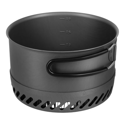 Turistický hrnec s pokličkou, hliníkový výměník tepla, 1000ml
