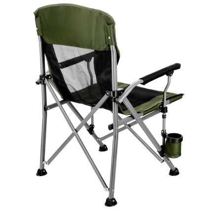 Campingstuhl, grün, klappbar, leicht