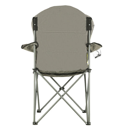 Campingstuhl, Grau-Limette, Faltbar, Leicht