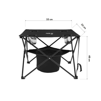 Tourist Table and Chairs Set, Compact and Portable