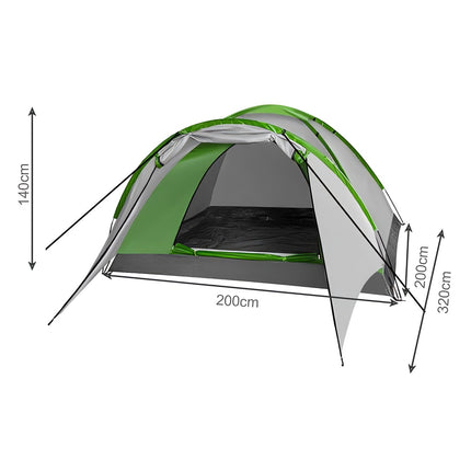 Tourist Tent for 2-4 People, Lightweight and Durable