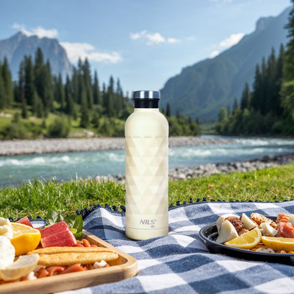 Tourist Water Bottle 750ml, Beige
