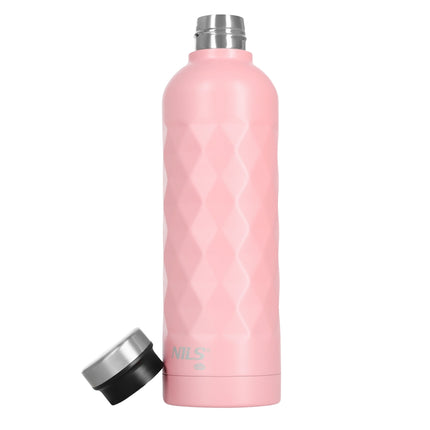 Turistická láhev na vodu, 750ml, růžová