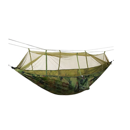 Turistická houpací síť Santiago Army 260x140cm síťovina